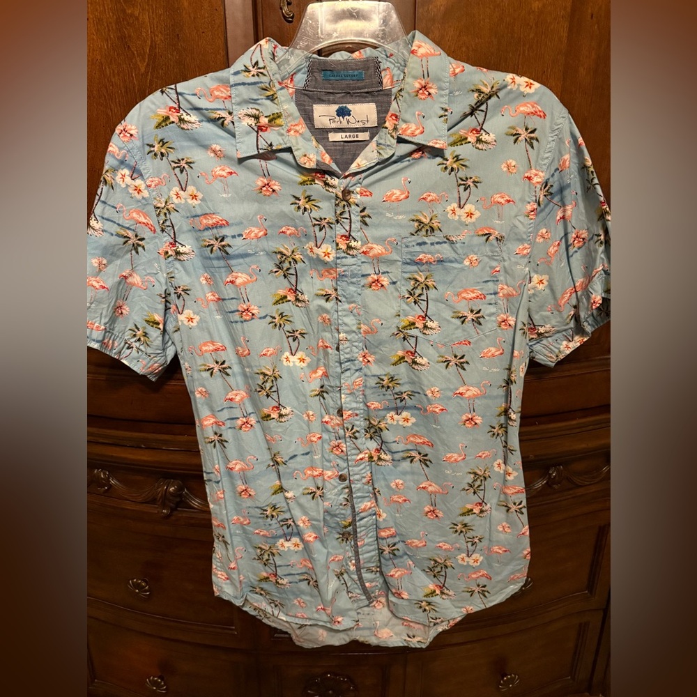 Men’s Short Sleeve Button Up